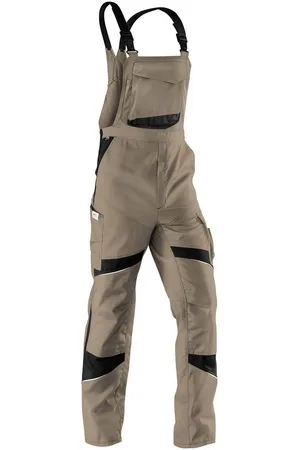 KÜBLER Latzhose Activiq Latzhose sandbraun/schwarz - Verkäufer: praxy GmbH