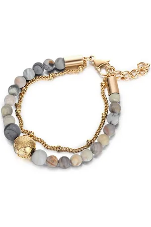 Kingka Edelstahlarmband Earth Collection, SB2331GPIC, mit Onyx