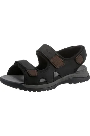 Waldläufer H-Taro Sandale, Sommerschuh, Klettschuh, Freizeitsandale, mit Profilsohle, H-Weite