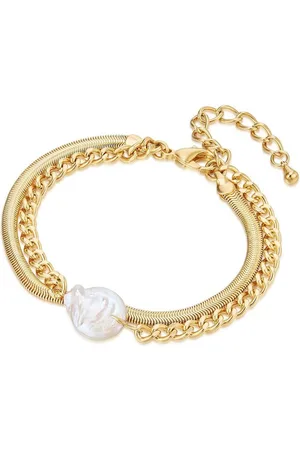 Lulu & Jane Perlenarmband gelbgold - Verkäufer: Juvalia
