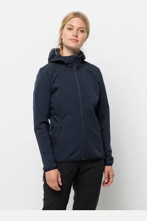 Jack Wolfskin Softshelljacke BORNBERG HOODY W