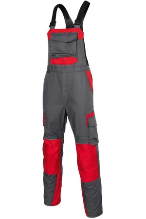 KÜBLER Latzhose Innovatiq Latzhose anthrazit/mittelrot - Verkäufer: praxy GmbH