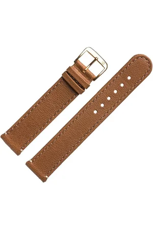 MARBURGER Uhrenarmband 18mm Leder Kamel Kamelleder - Verkäufer: