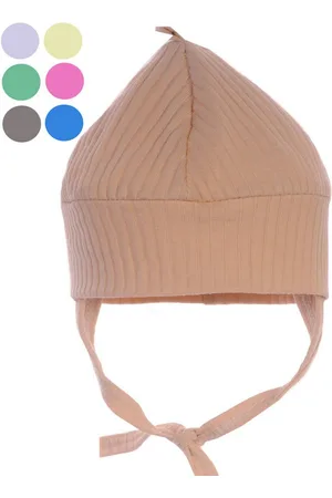 La Bortini Ohrenmütze Erstlingsmütze Baby Mütze Haube Mützchen gerippt elastisch, weich, 32 34 36 38 40 42 44 46 - Verkäufer: A&O Baby-und Kindermoden