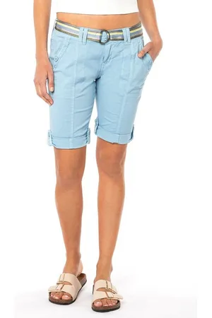 Fresh Made Bermudas Bermuda mit glänzendem Gürtel - Verkäufer: FASHION5