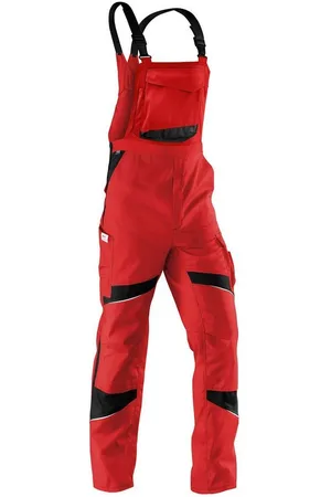KÜBLER Latzhose Activiq Latzhose mittelrot/schwarz - Verkäufer: praxy GmbH