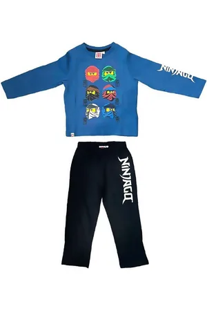 Lego Pyjama Langer Pyjama Kinder Schlafanzug Jungen 2 Teile lange Hose 98 - 128 - Verkäufer: coole-fun-t-shirts