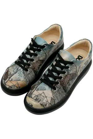 Dogo Damen Myra Back In Town Vegan Damen Sneaker / Female Plateausneaker Vegan