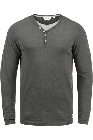 Solid Langarmshirt SDDoriano Longsleeve im Double-Layer Look - Verkäufer: meinemarkenmode