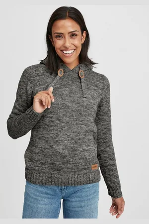 Oxmo Strickpullover OXPhilla Strickpulli mit Kapuze - Verkäufer: meinemarkenmode