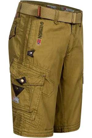 Geographical Norway Shorts Herren Cargo Shorts kurze Hose knielang Short Bermuda Sommer Freizeit - Verkäufer: fashion-victim-style