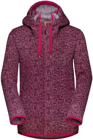 Mammut Strickfleecejacke Chamuera ML Hooded in Melange Optik - Verkäufer: bonvenon