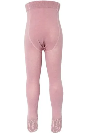 GoBabyGo Strumpfhose Kinder ABS Strumpfhose - mit antirutsch Gummi Noppen Mädchen Rosa - Verkäufer: divata