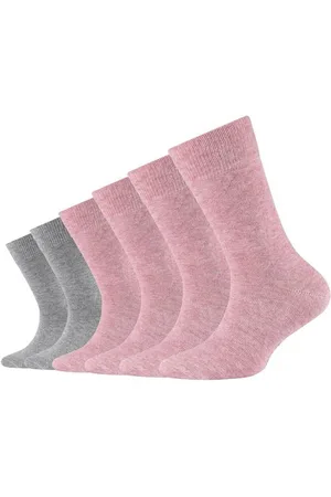 Camano Socken ca-soft (6er Pack) mit Komfortbund und gepolsterten Zehen-/Fersenbereich