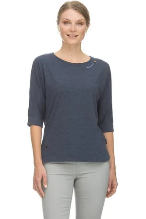Ragwear Longsleeve Damen Longsleeve SHIMONA 2311-25001 Navy 2028 Dunkelblau - Verkäufer: Fashioncode