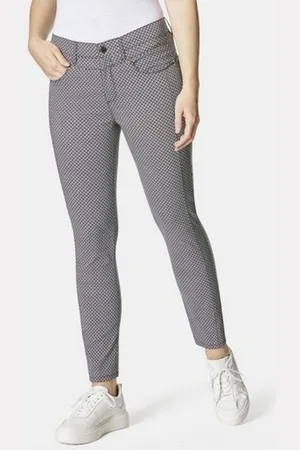 Stooker Women Slim-fit-Jeans Florenz Stretch Jeans - Easy Wear Slim Fit - Graphic black & white - Verkäufer: Jeanstotal