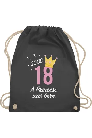 Shirtracer Turnbeutel Achtzehnter Geburtstag Mädchen Princess 2007, 18. Geburtstag - Verkäufer: