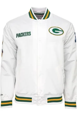 Mitchell & Ness Collegejacke City Collection Satin Green Bay Packers - Verkäufer: ICED OUT