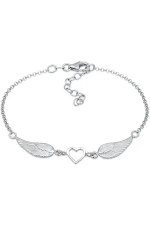 Elli Armband Herz Flügel 925 Sterling Silber, Flügel - Verkäufer: JULIE & GRACE GmbH