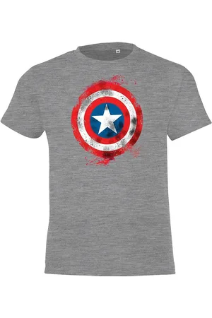 Youth Designz T-Shirt Vintage America Kinder T-Shirt mit trendigen Frontprint - Verkäufer: Dreikopf & Kamm
