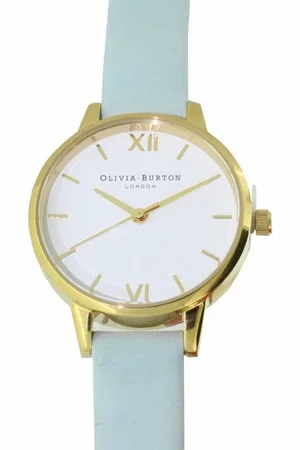 Olivia Burton Quarzuhr OB16MDW37 White Dial Gold & Sage Watch White Dial Gold & Sage Watch - Verkäufer: Uhren-Riegg
