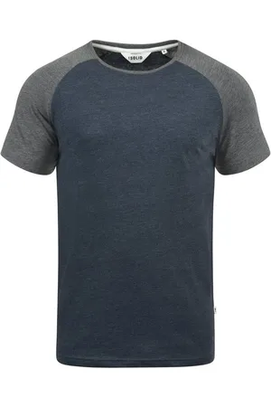 Solid Rundhalsshirt SDBastian Kurzarmshirt im Baseball-Look - Verkäufer: meinemarkenmode