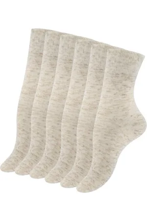 Cotton Prime® Socken (6-Paar) aus angenehmen Baumwoll-Leinengemisch Cottonprime