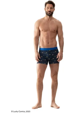 Mey Boxershorts Shorty Lucky Luke 37314 yacht blue (1 Stück, 1-St., 1 Stück) - Verkäufer: Mein Style