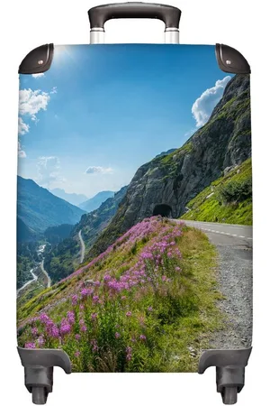 MuchoWow Handgepäckkoffer Schweiz - Alpen - Natur, 4 Rollen, Reisetasche mit rollen, Handgepäck für Ferien, Trolley, Reisekoffer - Verkäufer: GmbH