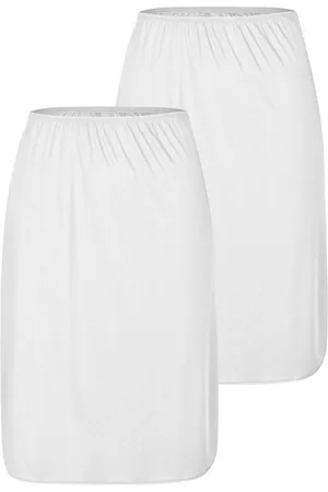 Nina Von C. Unterrock 2er Pack Halbrock Länge 60 cm Elegance (Spar-Set, 2-tlg) - - Verkäufer: Sibrise