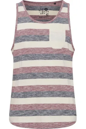 Solid Tanktop SDWhicco ärmelloses Shirt mit Streifen - Verkäufer: meinemarkenmode
