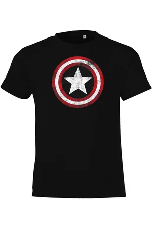 Youth Designz T-Shirt Vintage America Kinder T-Shirt mit trendigen Frontprint - Verkäufer: Dreikopf & Kamm
