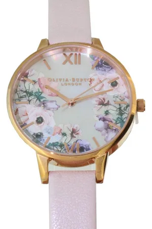 Olivia Burton Quarzuhr OB16PP53 Watercolour Florals Demi Dial Watch With Nude Mother-Of-Pearl - Verkäufer: Uhren-Riegg