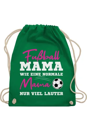 Shirtracer Turnbeutel Fußball Mama - Wie eine normale Mama nur viel lauter I Frauen Fußball, Mama - Verkäufer: