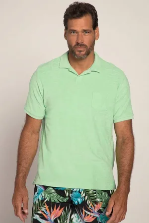 JP 1880 Poloshirt Poloshirt Halbarm Frottee Cuba-Kragen - Verkäufer: Popken Fashion Group