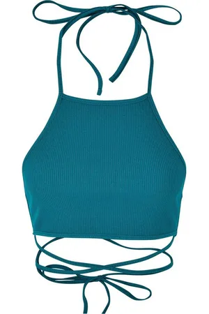 Urban classics Muskelshirt Damen Ladies Rib Trapeze Cropped Top (1-tlg)