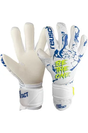 Reusch Torwarthandschuhe Pure Contact Silver Junior mit sehr gutem Grip