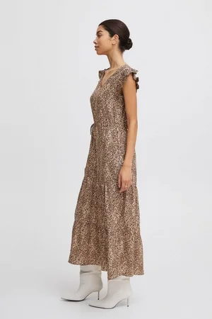 B YOUNG Midikleid BYMMJOELLA FRILL DRESS -20811219 - Verkäufer: meinemarkenmode
