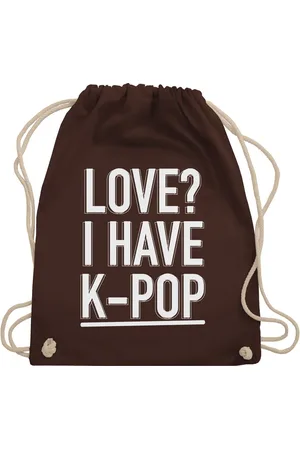 Shirtracer Turnbeutel Love? I have K-Pop, Festival - Verkäufer: