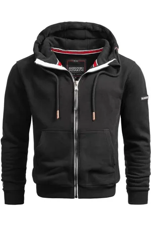 Alessandro Salvarini Sweatjacke ASBergamo aus hochwertigem, warmem Material