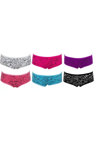 AvaMia Panty 6er Pack Pantys Uni Hotpants Sexy Print Hipster French Knickers Damen (6er Set) 6er Pack Pantys Uni Hotpants Sexy Print Hipster Damen Teen 86802 - Verkäufer: PEROYORK