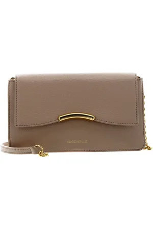 Coccinelle Clutch Mini Bag Grained Leather, aus echtem Rindsleder - Verkäufer: modeherz