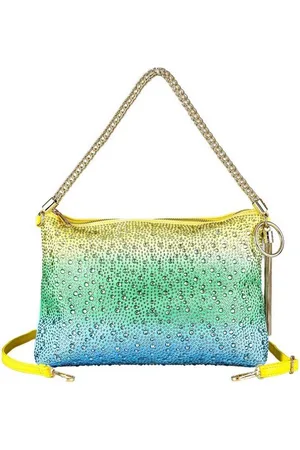 Alessandro Schultertasche Bling, mit tausenden Strass Glitzersteinen