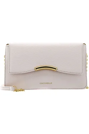 Coccinelle Clutch Mini Bag Grained Leather, aus echtem Rindsleder - Verkäufer: modeherz