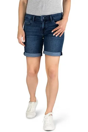 Mustang Jeansshorts Damen Shorts Bermuda Regular Fit Basic Hotpants mit Stretch - Verkäufer: Jeans-direct