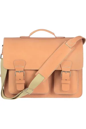 Ruitertassen Aktentasche "Classic Adult Premium" Damen Herren 40x30cm mit 3 Fächern, 40 cm Lehrertasche mit 3 Fächern, Notebookfach, rustikales Leder - Verkäufer: Ordnung und mehr