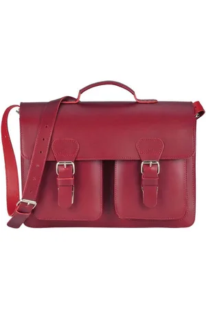 Ruitertassen Aktentasche "Classic Adult" Damen Herren 38x27cm mit 2 Fächern, Schultertasche, Leder Umhängetasche, Schultasche, Lehrertasche - Verkäufer: Ordnung und mehr