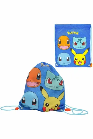 Pokemon Turnbeutel Sportbeutel 24 x 30 cm Pokemon Turnbeutel Schule Schwimm-Tasche - Verkäufer: Kinderspieleland