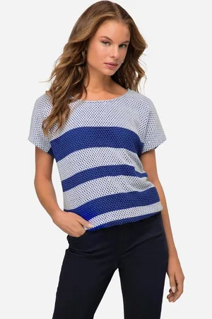 Laurasøn Sweatshirt Sweatshirt oversized doppellagig Streifen - Verkäufer: Popken Fashion Group