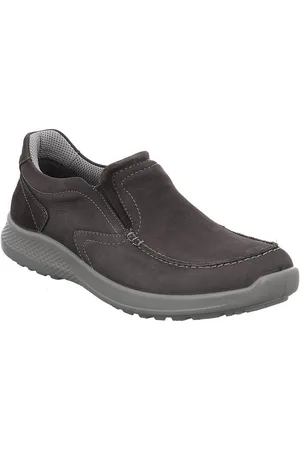 Jomos Slipper Leder Campus taupe Slipper - Verkäufer: bigtex
